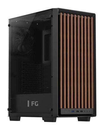 Fg C720 Oak Flow Egetræs Lameller På Fronten Atx Kabinet