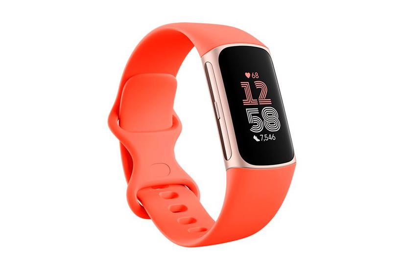 Fitbit Charge Champagne-guldaluminium Aktivitetssporer Med Uendelighedsbånd Koral