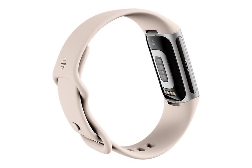 Fitbit Charge Sølvaluminium Aktivitetssporer Med Uendelighedsbånd Porcelæn