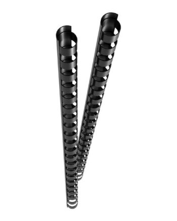 Genie Spiralbinderã Cken 8mm Schwarz 25 Stk