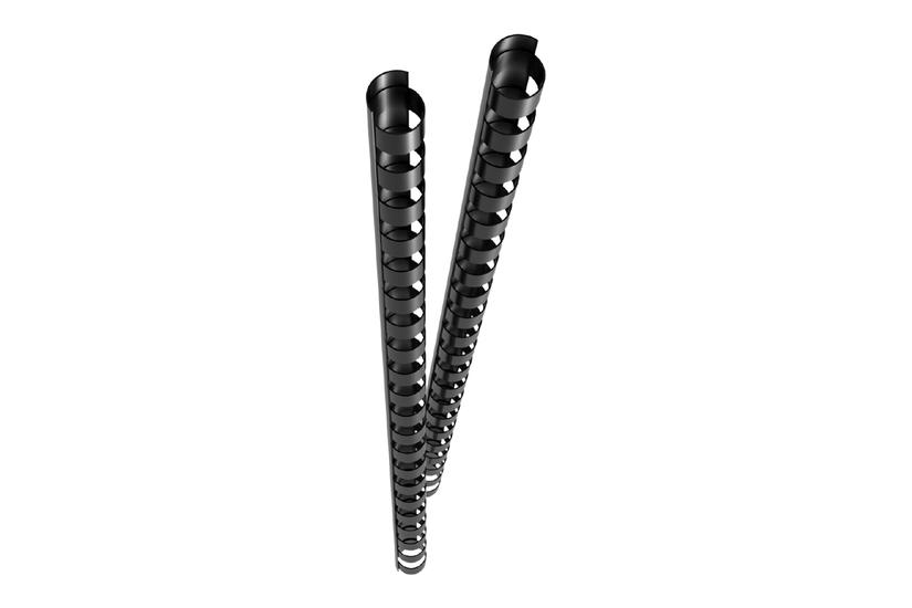 Genie Spiralbinderã Cken 8mm Schwarz 25 Stk