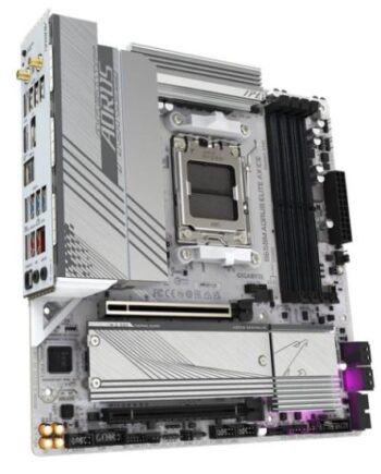 Gigabyte B650m Aorus Elite Ax Ice Bundkort Micro Atx Socket Am5
