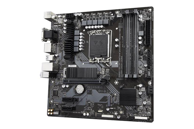 Gigabyte B760m Ds3h Ddr4 Bundkort Micro Atx Lga1700 Sokkel B760