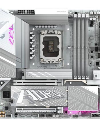 Gigabyte Z890m Aorus Elite Wifi7 Ice Ddr5 Micro Atx Bundkort Lga1851
