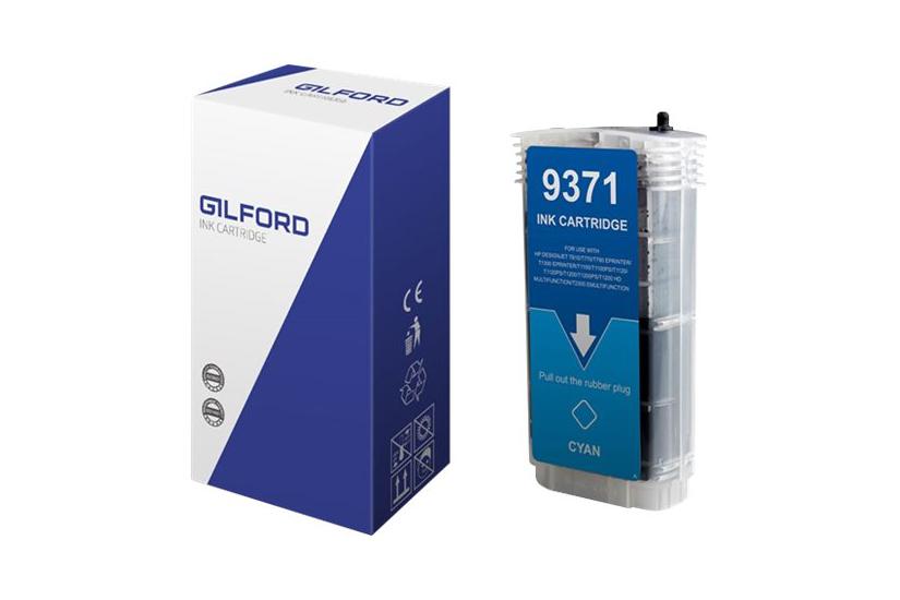 Gilford Cyan Kompatibel Blækpatron Alternativ Til: Hp 72