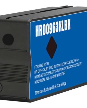 Gilford Sort Kompatibel Genproduceret Blækpatron  Alternativ Til: Hp 963