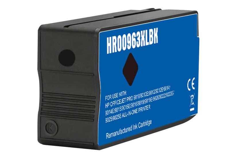 Gilford Sort Kompatibel Genproduceret Blækpatron Alternativ Til: Hp 963