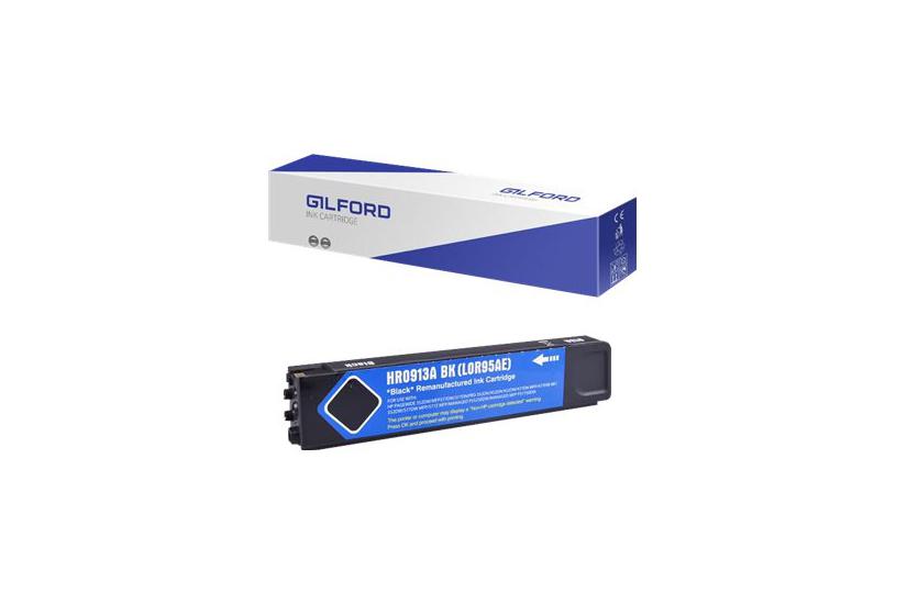Gilford Sort Kompatibel Genproduceret Blækpatron Alternativ Til: Hp 913a Hp L0r95ae