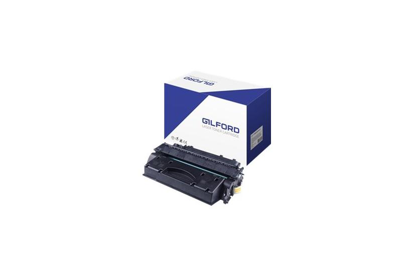 Gilford Sort Kompatibel Tonerpatron Alternativ Til: Hp Ce505x