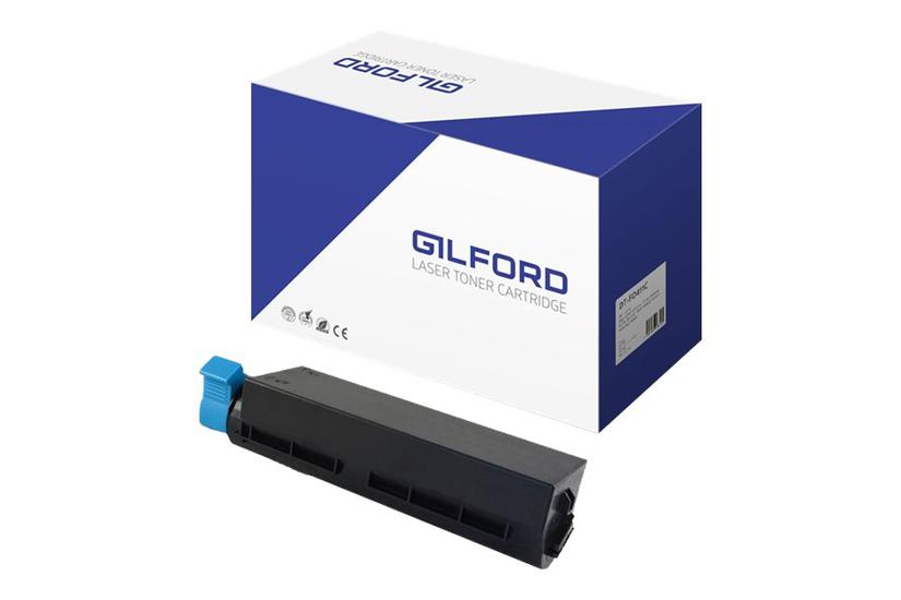 Gilford Sort Kompatibel Tonerpatron Alternativ Til: Oki 44574702