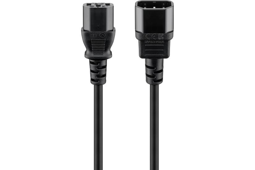Goobay Forlængerkabel Til Strøm Iec 60320 C14 Til Power Iec 60320 C13