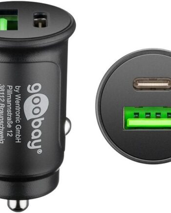 Goobay 59521 Oplader Til Mobil Enhed Universel Sort Cigartænder Hurtig Opladning Automatisk