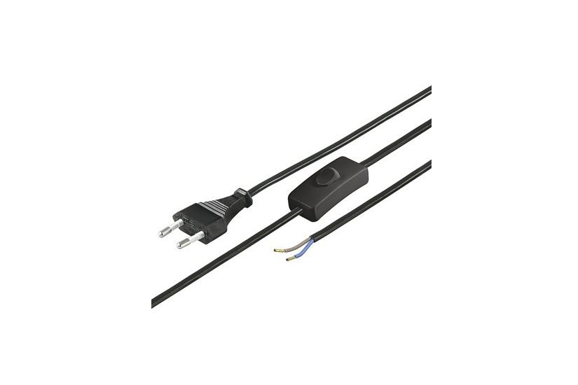 Goobay Strømkabel Europlug Til Uisoleret Ledning