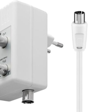 Goobay Two-device Antenna Amplifier Antennesignalforstærker For Tv