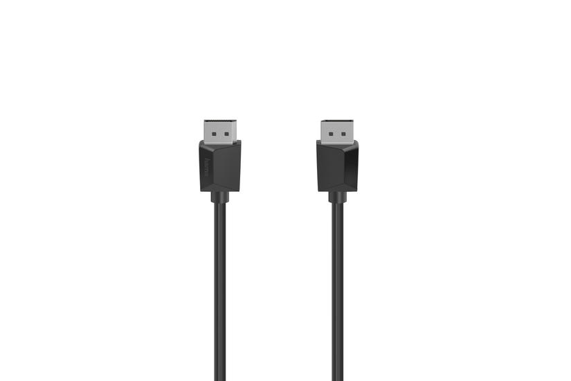 Hama 00200697 Displayport Kabel Sort