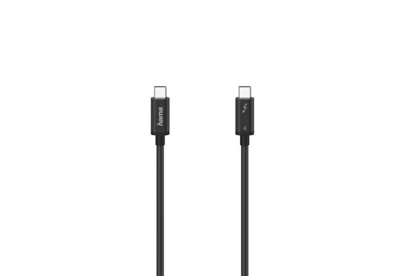 Hama Essential Line Thunderbolt Kabel 24 Pin Usb- Til 24 Pin Usb- 80 Cm