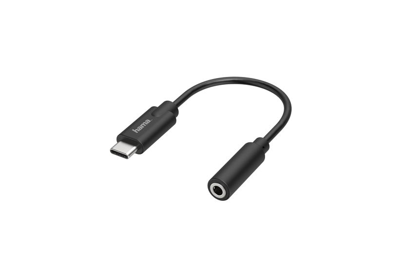 Hama Essential Line Usb- Til Hovedtelefon Jackstikadapter