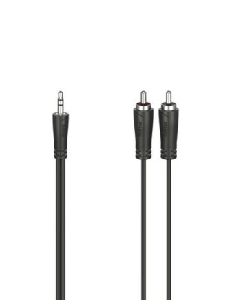 Hama 00205109 Lydkabel   75     5mm     Rca Sort