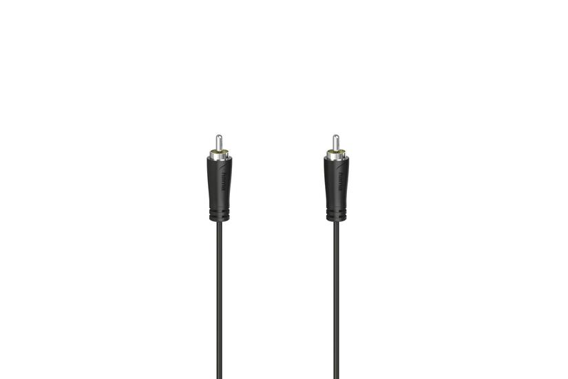 Hama 00205098 Lydkabel Rca Sort