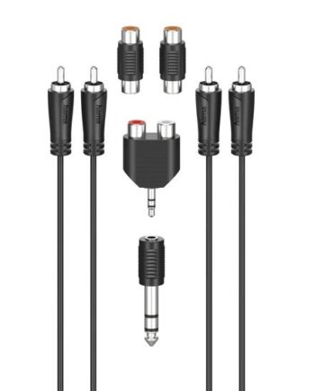 Hama 00205175 Lydkabel           Rca Sort
