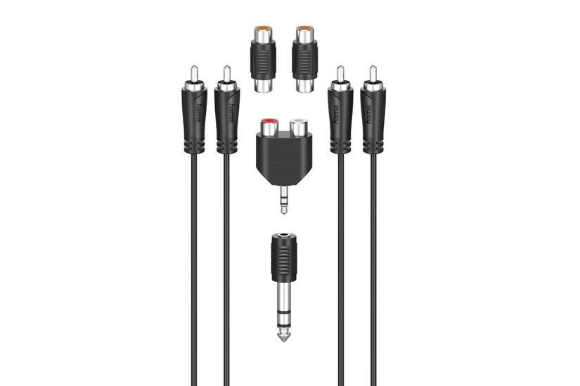 Hama 00205175 Lydkabel Rca Sort