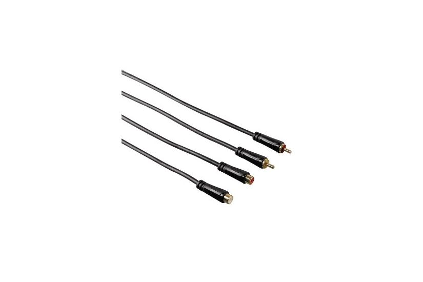 Hama 00122286 Lydkabel Rca Sort