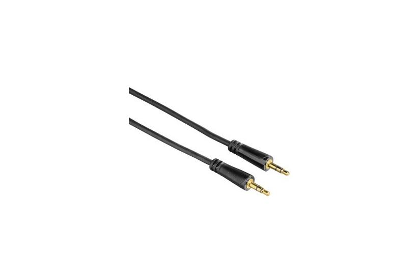 Hama 3m 5mm Lydkabel Sort