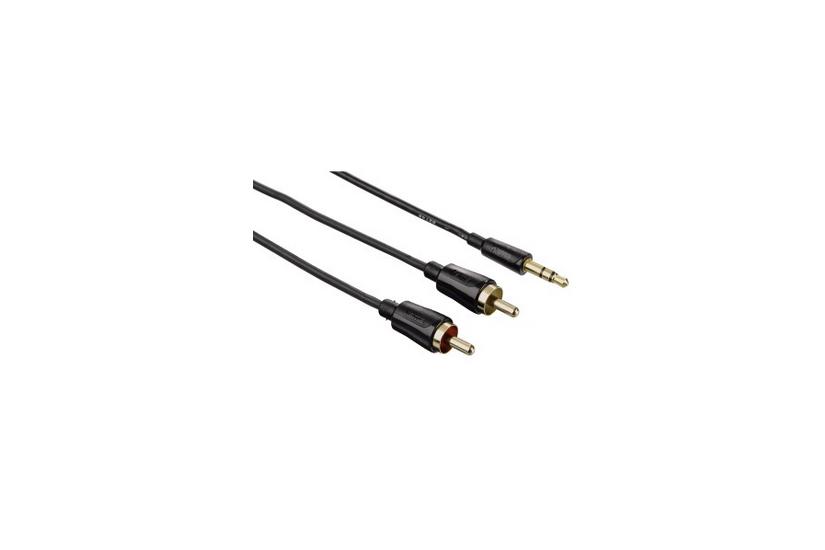 Hama 5m Rca 5mm Lydkabel Sort
