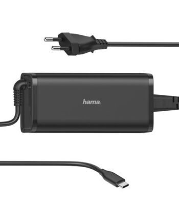 Hama 00200007 Oplader Til Mobil Enhed Notebook  Bærbar Spillekonsol  Smartphone  Tablet Sort Vekselstrøm Indendørs