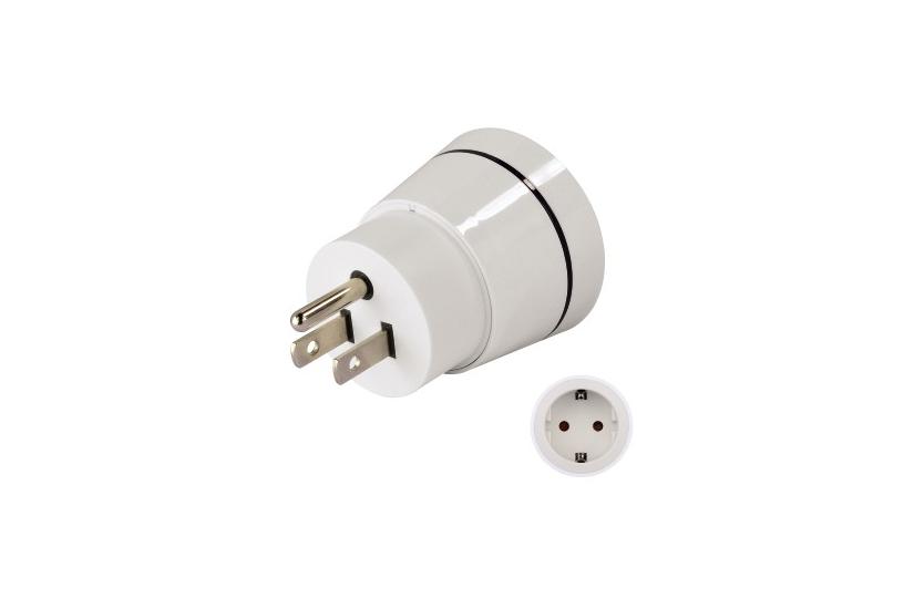 Hama Travel Adapter Plug Stikadapter Type Til Cee