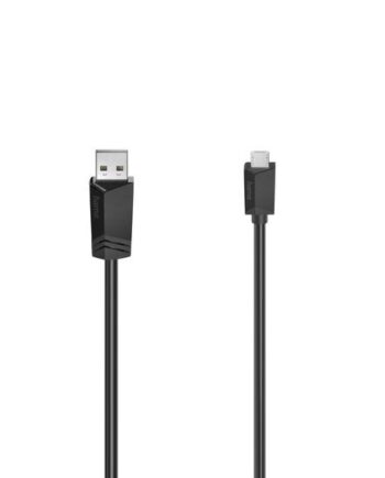 Hama 00200608 Usb-kabel Usb           Micro-usb   Usb   Sort