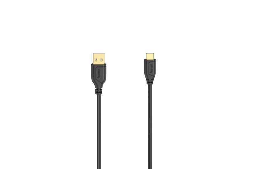 Hama 00200634 Usb-kabel Usb 75 Usb Usb Sort