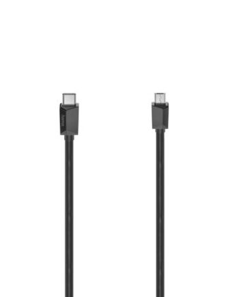 Hama 00200644 Usb-kabel Usb       75   Usb   Micro-usb   Sort