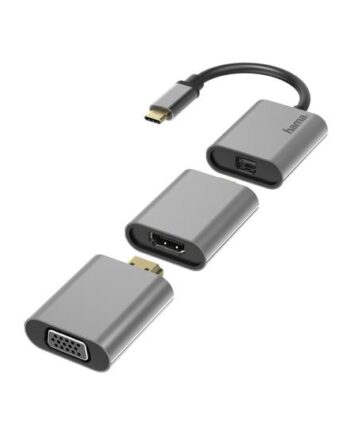 Hama Video   Audio Adapter Sæt Mini Displayport   Hdmi   Usb   Vga