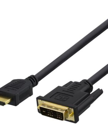 Hdmi To Dvi Cable  1080p  Dvi-  Single Link  3m  Black