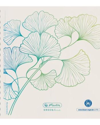 Herlitz Greenline Pude 148   148 Mm 100 Ark Ginkgo