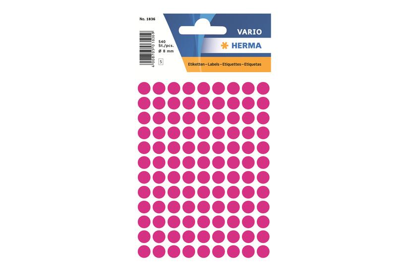Herma Etiketter 540 Etikette Mm Rund