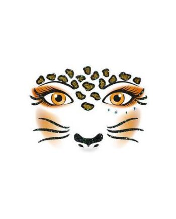 Herma Face Art Sticker Leopard