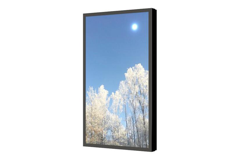Hi-nd Easy Monteringssæt For Digital Skiltning Lcd-panel Portræt Sort Ral 9005