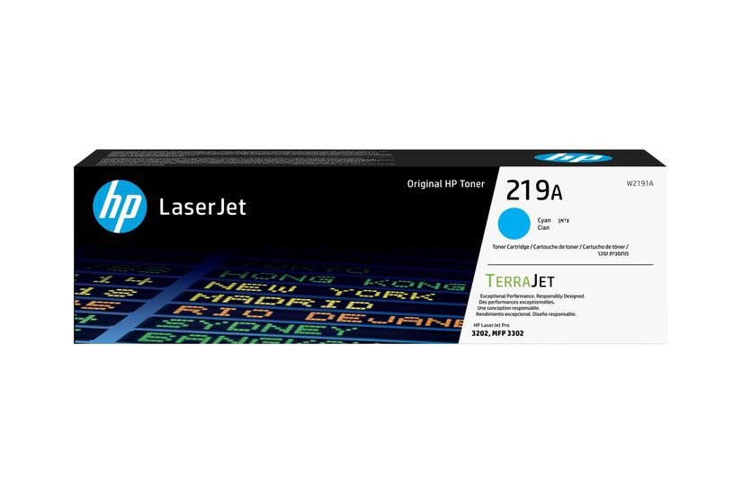 Hp 219a Cyan Original Laserjet Tonerpatron W2191a