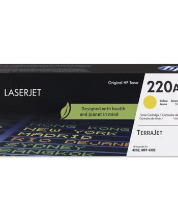 Hp 220a Gul Original Laserjet Tonerpatron  W2202a