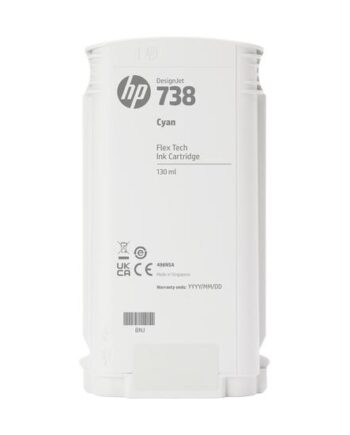 Hp 738 Cyan Original Designjet Blækpatron