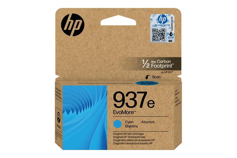 Hp 937e Evomore Cyan Original Blækpatron