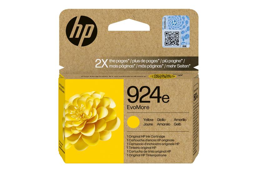Hp 924e Evomore Gul Original Blækpatron