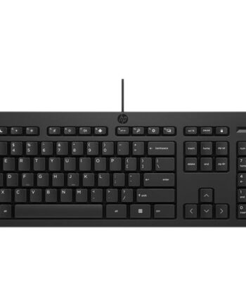 Hp 125 G2 Tastatur 100  Full Size Qwerty Internationalt Engelsk Sort Indgangsudstyr