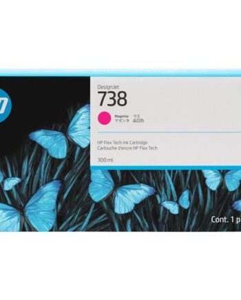 Hp 738 Magenta Original Designjet Blækpatron