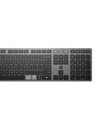 Hp 725 Sæt Med Mus Og Tastatur Multi-enhed  Genopladelig  Drevet Af Superkondensator Full Size Pan Nordic Nattesort Smart Buy Indgangsudstyr