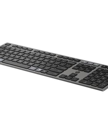 Hp 725 Sæt Med Mus Og Tastatur Multi-enhed  Genopladelig  Drevet Af Superkondensator Full Size Tysk Nattesort Smart Buy Indgangsudstyr