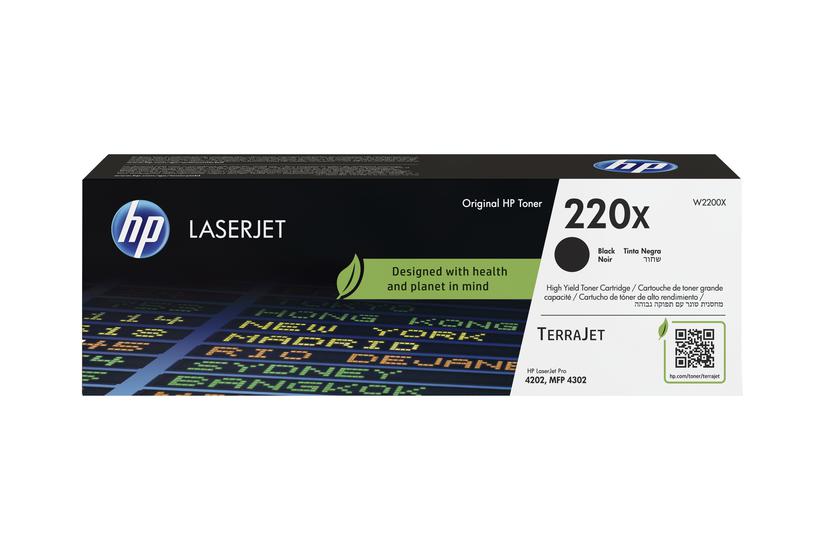 Hp 220x Højtydende Sort Original Laserjet Tonerpatron W2200x