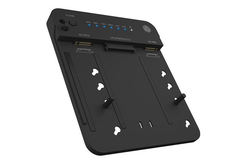 Icy Box Hdd Ssd Dockingstation Klonfunktion Nvme Card Sata 6gb Usb Gen